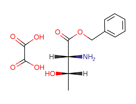 Molecular Structure of 201274-09-1 (D-Threonine-obzl oxalate (1:1))