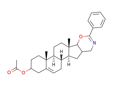 Acetic acid (4aR,4bS,6aS,11aS,11bR)-4a,6a-dimethyl-8-phenyl-1,2,3,4,4a,4b,5,6,6a,6b,10,10a,11,11a,11b,12-hexadecahydro-7-oxa-9-aza-indeno[2,1-a]phenanthren-2-yl ester