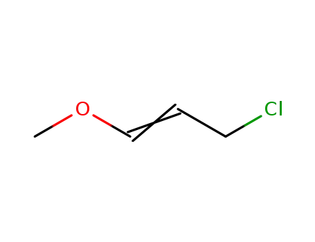 Molecular Structure of 80986-54-5 (1-Propene, 3-chloro-1-methoxy-)