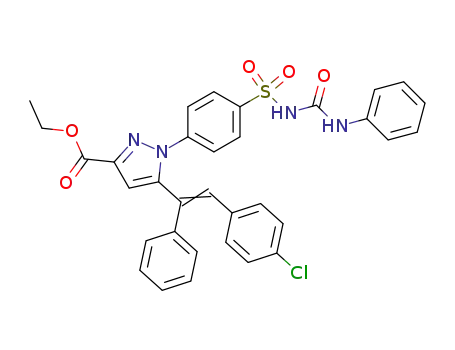C<sub>33</sub>H<sub>27</sub>ClN<sub>4</sub>O<sub>5</sub>S