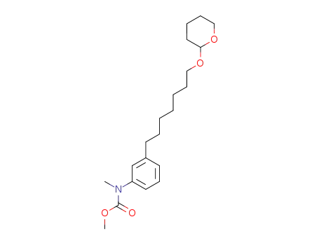 Methyl-{3-[7-(tetrahydro-pyran-2-yloxy)-heptyl]-phenyl}-carbamic acid methyl ester