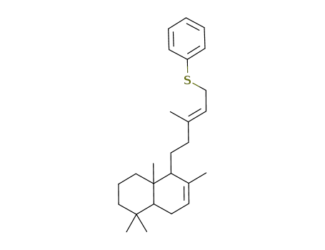 ((2E)-5-(1,2,3,4,4a,5,8,8a-octahydro-1,1,4a,6-tetramethylnaphthalen-5-yl)-3-methylpent-2-enyl)(phenyl)sulfane