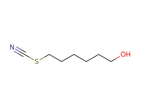 Molecular Structure of 98435-52-0 (Thiocyanic acid, 6-hydroxyhexyl ester)