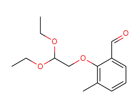 (2-formyl-6-methylphenoxy)acetaldehyde diethyl acetal