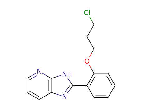 2-(2-(3-chloropropoxy)phenyl)-1H-imidazo<4,5-b>pyridine