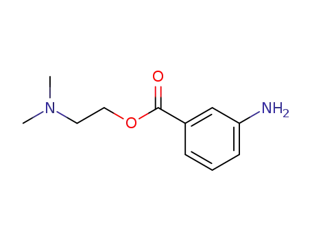 Benzoic acid, 3-amino-, 2-(dimethylamino)ethyl ester (9CI)