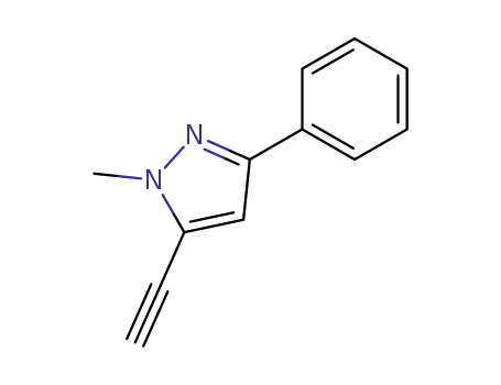 5-ethynyl-1-methyl-3-phenyl-1<i>H</i>-pyrazole