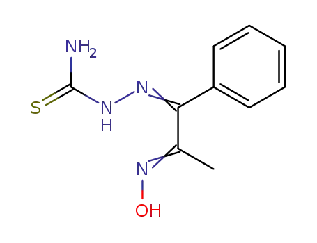 Molecular Structure of 6292-80-4 (2-[(1E)-2-nitroso-1-phenylprop-1-en-1-yl]hydrazinecarbothioamide)