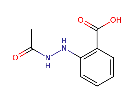 Benzoic acid, 2-(2-acetylhydrazino)- (9CI)