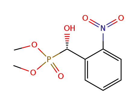 Phosphonic acid, [hydroxy(2-nitrophenyl)methyl]-, dimethyl ester, (S)-
