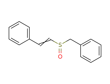 Molecular Structure of 88584-31-0 (Benzene, [[(2-phenylethenyl)sulfinyl]methyl]-)