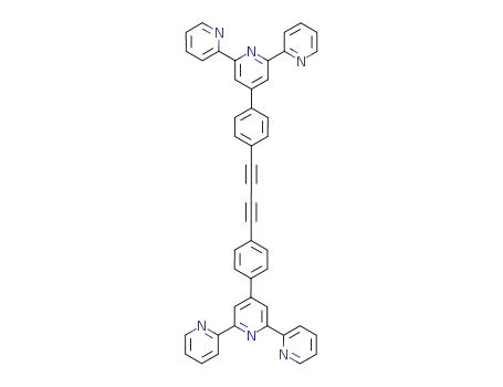 bis<(2,2':6',2''-terpyridin-4'-yl)phenyl>butadiyne
