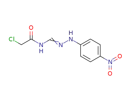 Methanimidic acid, N-(chloroacetyl)-, 2-(4-nitrophenyl)hydrazide
