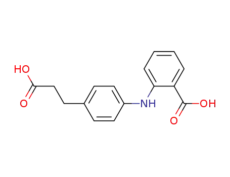 2-[4-(2-Carboxy-ethyl)-phenylamino]-benzoic acid