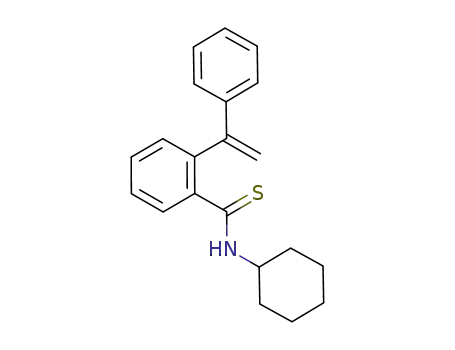 N-cyclohexyl-2-(1-phenylethenyl)thiobenzamide