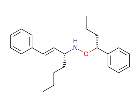 1-Hepten-3-amine, 1-phenyl-N-[(1R)-1-phenylbutoxy]-, (1E,3R)-