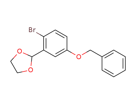 2-(5'-benzyloxy-2'-bromophenyl)-1,3-dioxolan
