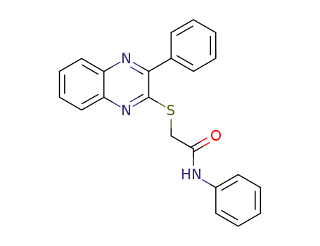 2-(N-phenylcarbamoylmethylthio)-3-phenylquinoxaline