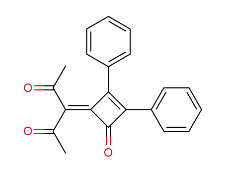 2,4-Pentanedione, 3-(4-oxo-2,3-diphenyl-2-cyclobuten-1-ylidene)-