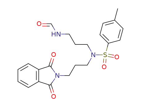 N<sup>1</sup>-formyl-N<sup>7</sup>,N<sup>7</sup>-phthaloyl-4-tosyl-4-azaheptane-1,7-diamine