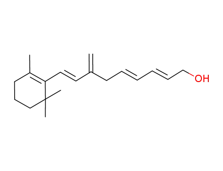 7-methylene-9-(2,6,6-trimethyl-cyclohex-1-enyl)-nona-2,4,8-trien-1-ol