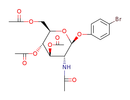 4'-브로모페닐 2-아세트아미도-3,4,6-트리-오-아세틸-2-데옥시-BD-글루코피라노시드