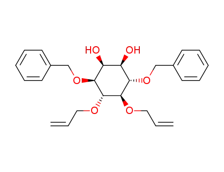 Molecular Structure of 104873-73-6 (1L-5,6-di-O-allyl-1,4-di-O-benzyl-myo-inositol)