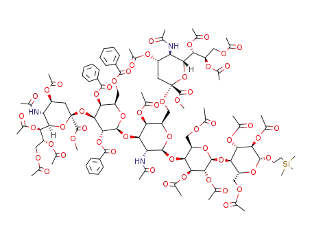 C<sub>106</sub>H<sub>137</sub>N<sub>3</sub>O<sub>55</sub>Si