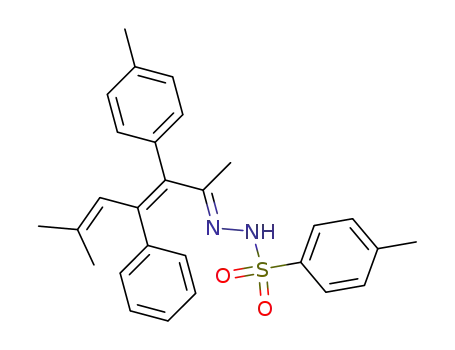 3-p-tolyl-4-phenyl-6-methyl-3,5-heptadien-2-one tosylhydrazone