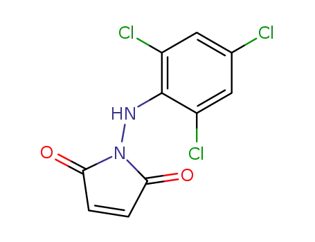 Molecular Structure of 127394-86-9 (1-(2',4',6'-trichloro)phenylamino-1H-pyrrole-2,5-dione)