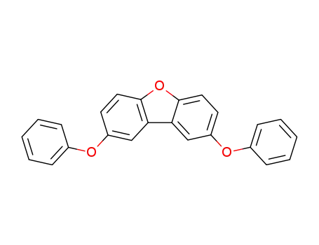 Molecular Structure of 121073-96-9 (2,8-Diphenoxydibenzofuran)