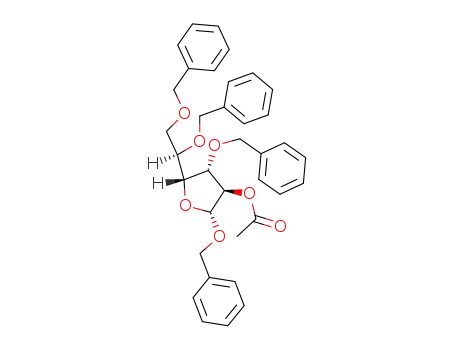 benzyl 2-O-acetyl-3,5,6-tri-O-benzyl-β-D-glucofuranoside