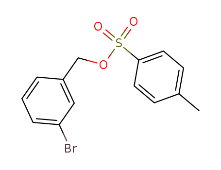 Molecular Structure of 88801-94-9 (Benzenemethanol, 3-bromo-, 4-methylbenzenesulfonate)