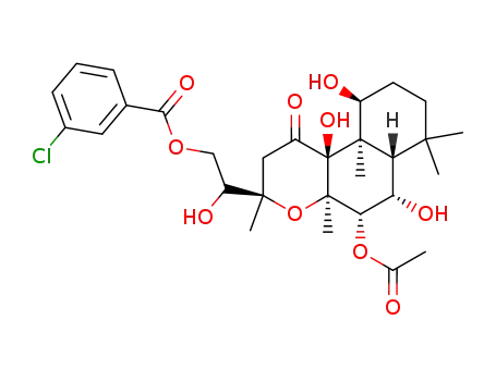 15-<(m-chlorobenzoyl)oxy>-14-hydroxyforskolin