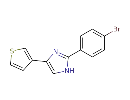 1H-Imidazole, 2-(4-bromophenyl)-4-(3-thienyl)-