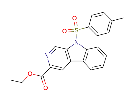 ethyl 9-N-(p-toluenesulfonyl)-β-carboline-3-carboxylate