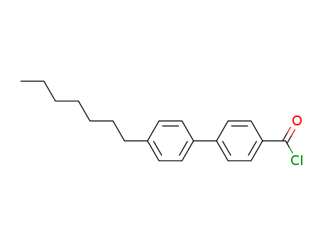 4-(4-heptylphenyl)benzoyl chloride