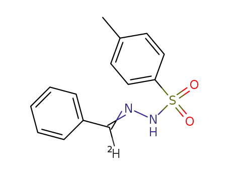 Molecular Structure of 7318-30-1 (α-deuteriobenzaldehyde tosylhydrazone)