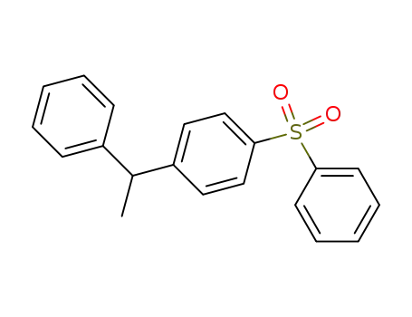 p-(1-phenylethyl)-phenylsulfonylbenzene