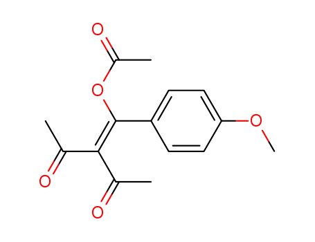 4-acetoxy-3-acetyl-4-(4-methoxyphenyl)but-3-ene-2-one