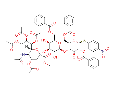 C<sub>59</sub>H<sub>64</sub>N<sub>2</sub>O<sub>27</sub>S