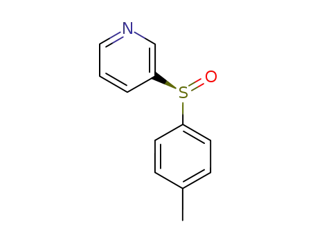 (S<sub>S</sub>)-3-(p-tolylsulfinyl)pyridine