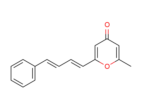2-methyl-6-[(1E,3E)-4-phenylbuta-1,3-dienyl]-4H-pyran-4-one