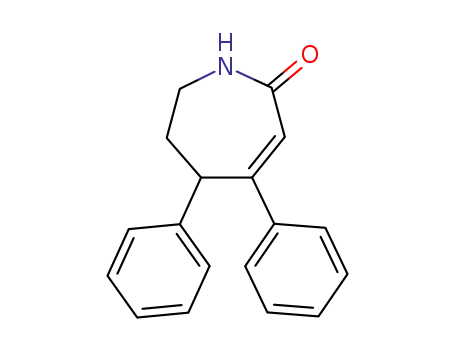 4,5-diphenyl 1,5,6,7-tetrahydroazepin-2-one