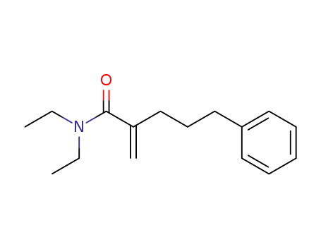 N,N-diethyl-2-methylene-5-phenylpentanamide