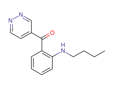 2-(Butylamino)phenyl 4-Pyridazinyl Ketone
