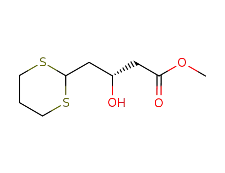 (S)-4-[1,3]Dithian-2-yl-3-hydroxy-butyric acid methyl ester