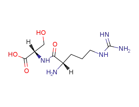 Molecular Structure of 70921-62-9 (H-ARG-SER-OH-ACETATE SALT)