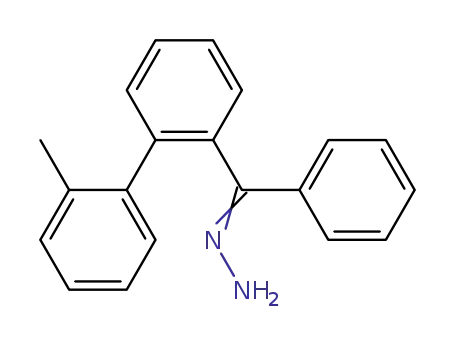 Molecular Structure of 183313-54-4 ((2'-methylbiphenyl-2-yl)phenylmethanone hydrazone)