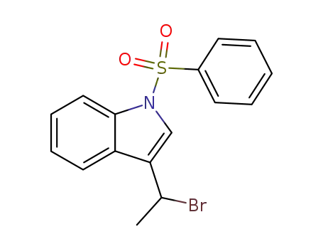 3-(1-Bromoethyl)-1-phenylsulfonylindole